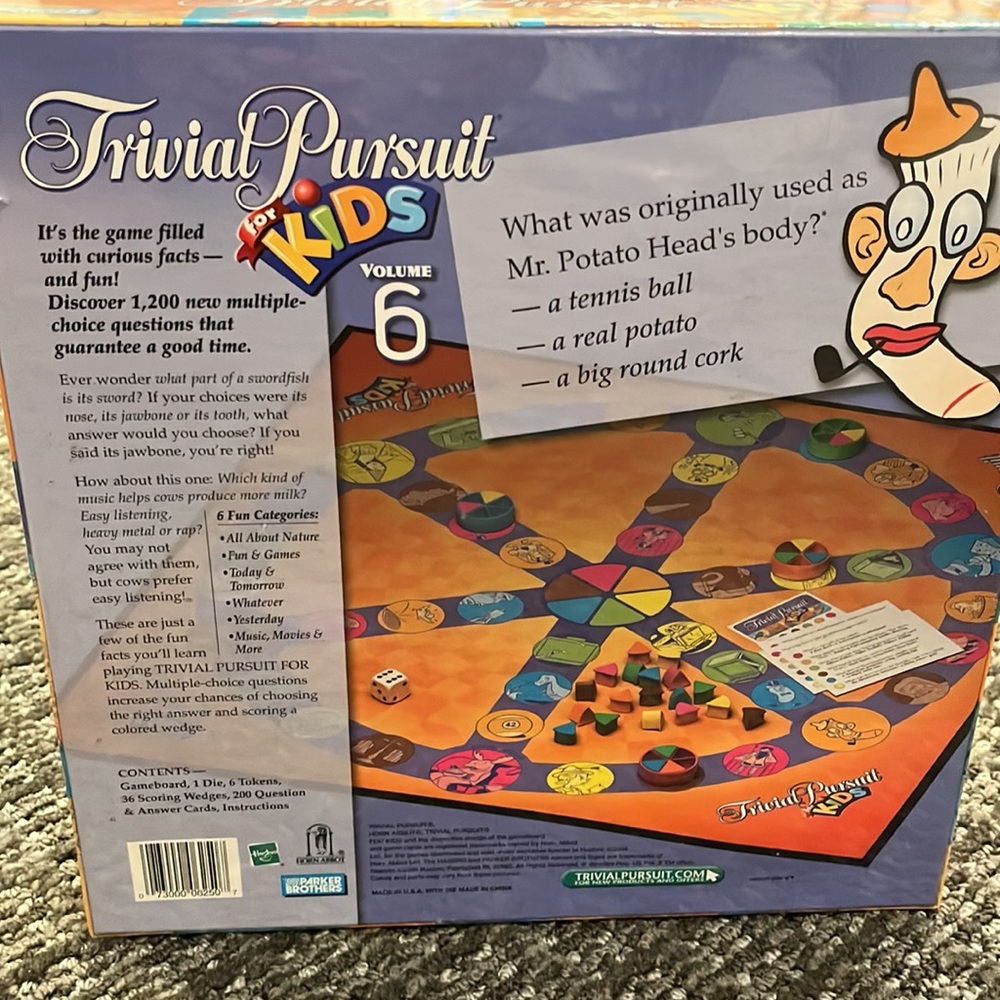 Trivia pursuit for kids - Picture 2 of 4